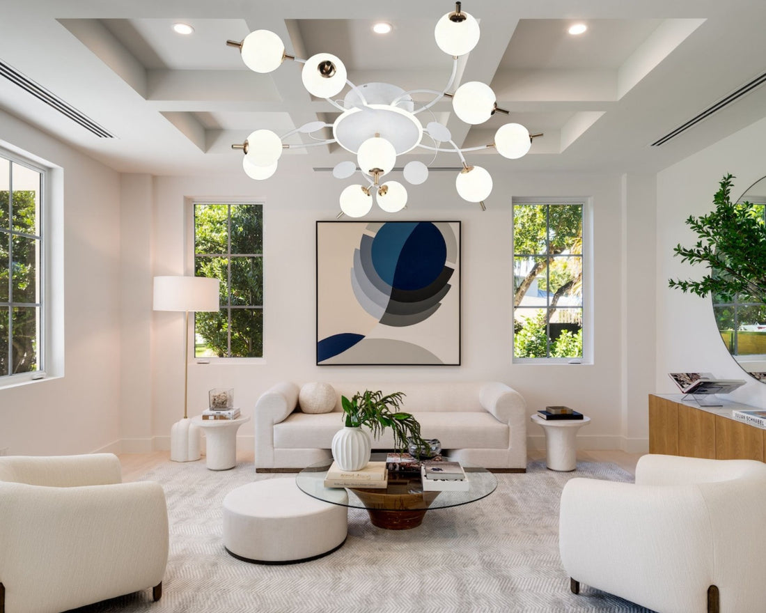 Lustra LED cu 3 lumini, 77125/10+1