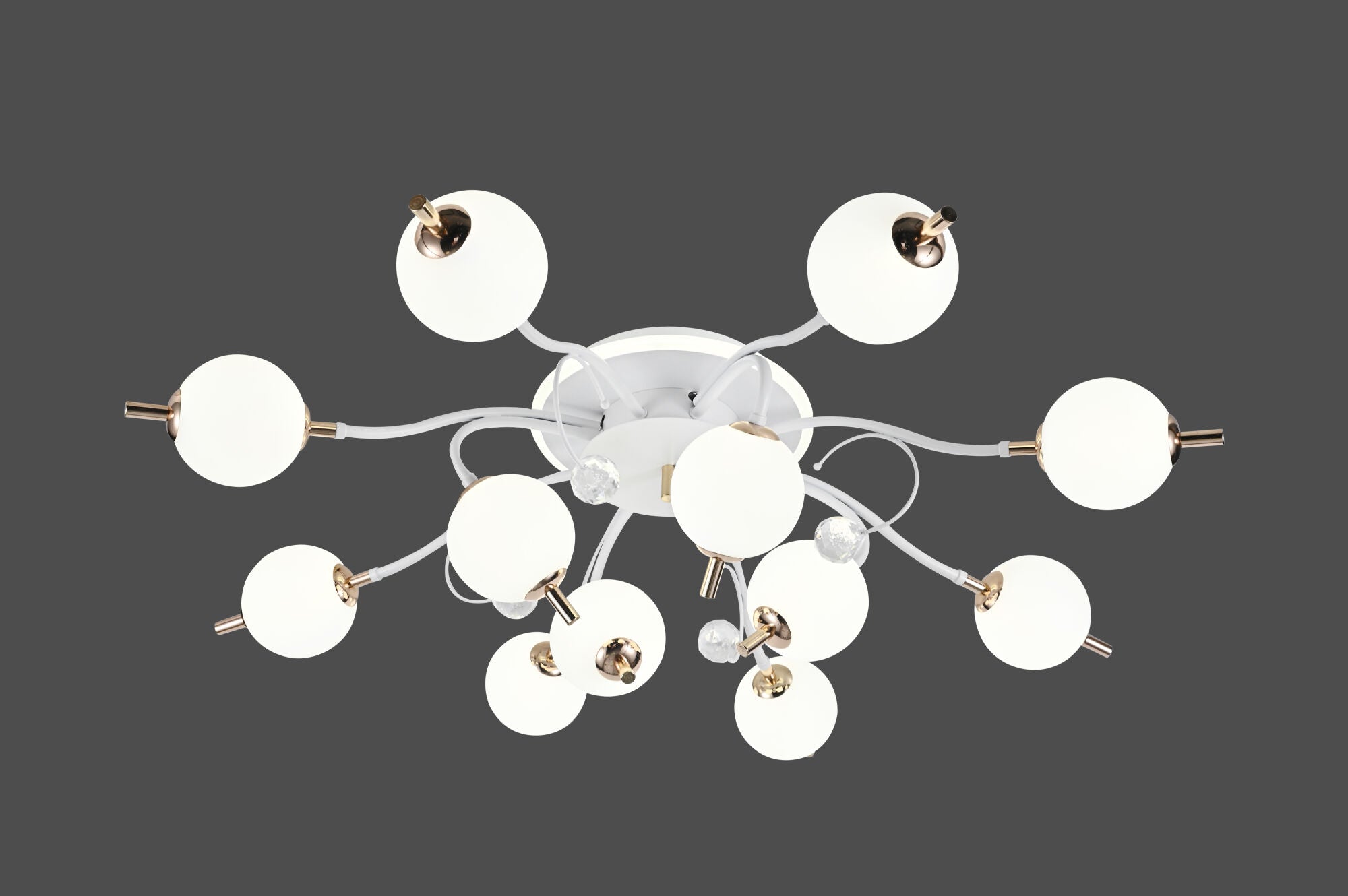 Lustra LED cu 3 lumini, 77131/8+4