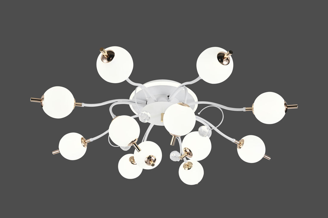 Lustra LED cu 3 lumini, 77131/8+4