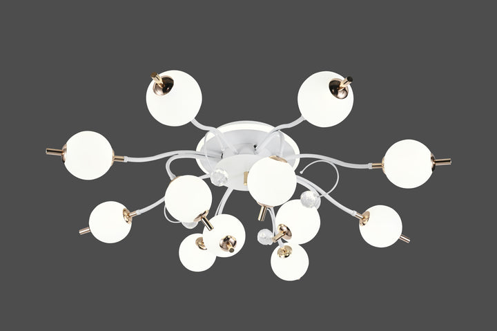 Lustra LED cu 3 lumini, 77131/8+4