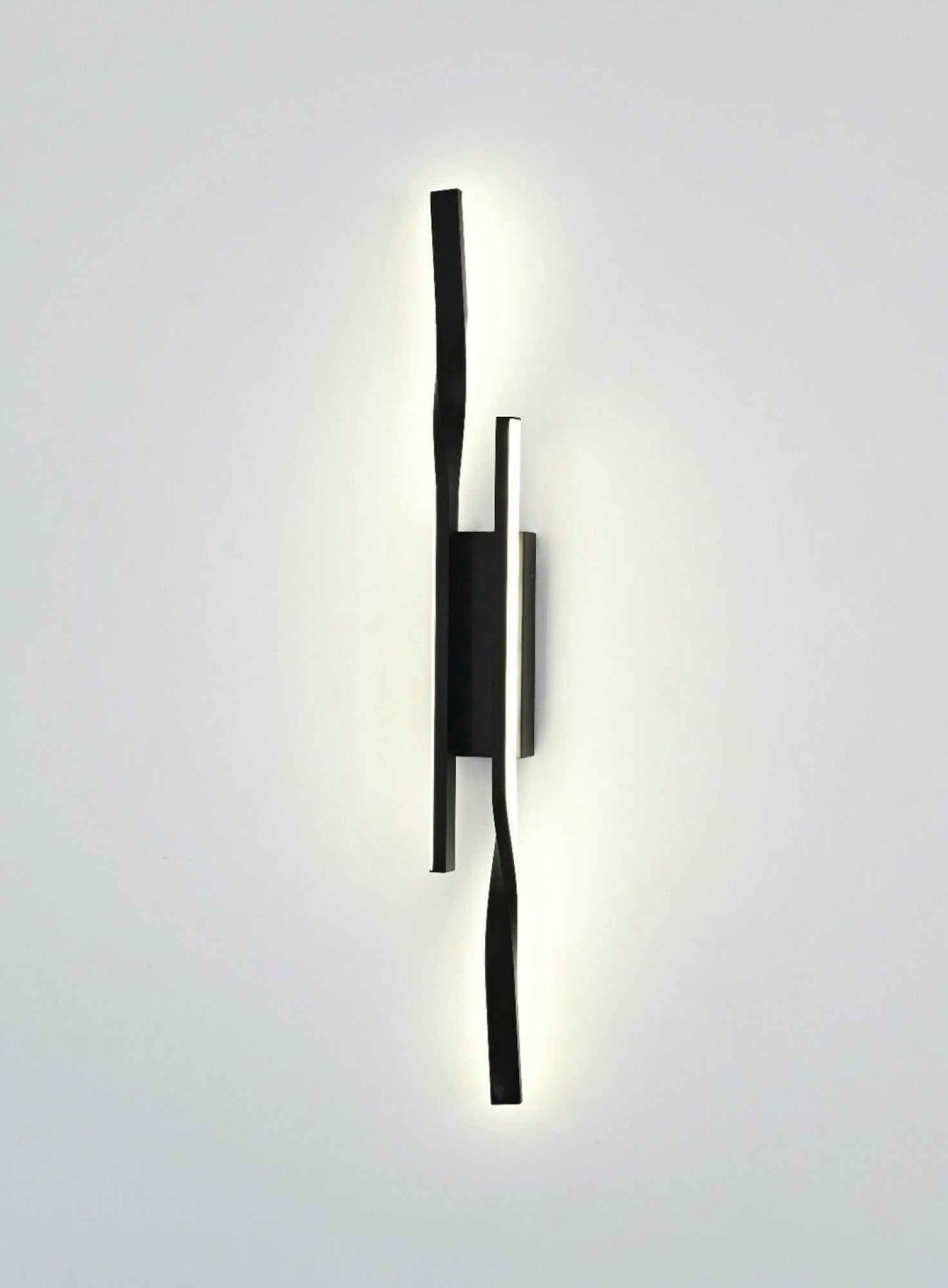 Aplica LED Neagră L77156/600BK, 48W, 3000–6500K, 60x6cm