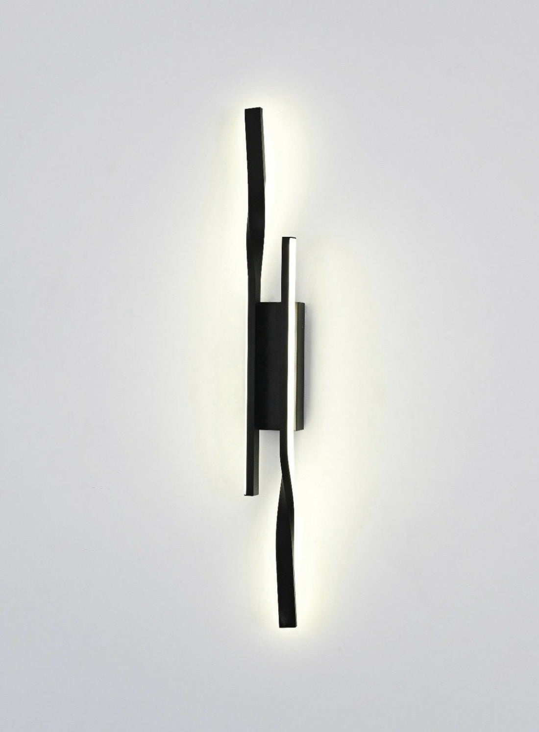 Aplica LED Neagră L77156/600BK, 48W, 3000–6500K, 60x6cm