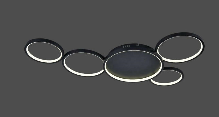 LUSTRA LED L77209/5 MB, 154W, TELECOMANDĂ, LUMINĂ REGLABILĂ 3000K-6500K