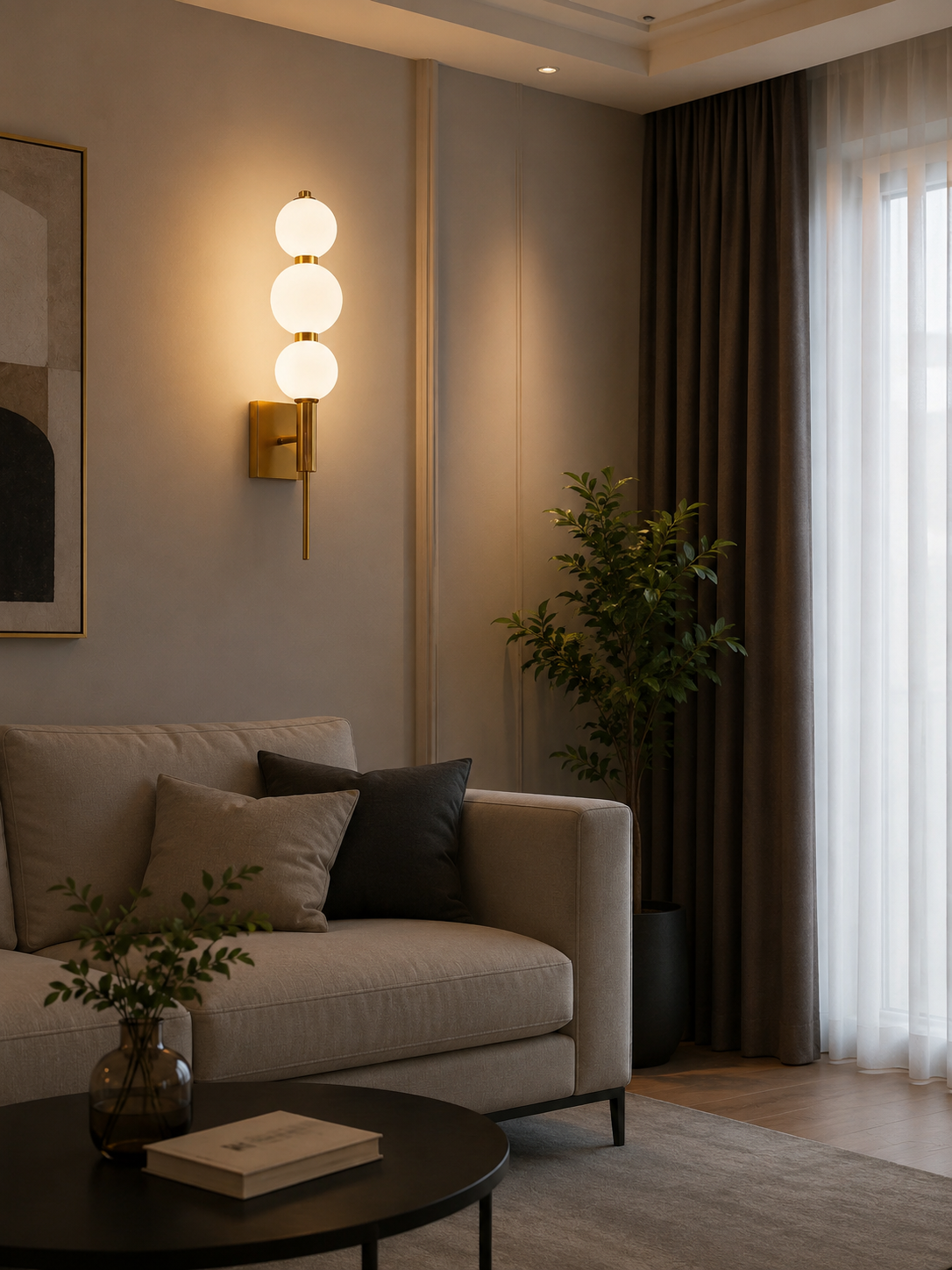 Aplica LED modernă cu lumină combinată – Model 59009/600CP
