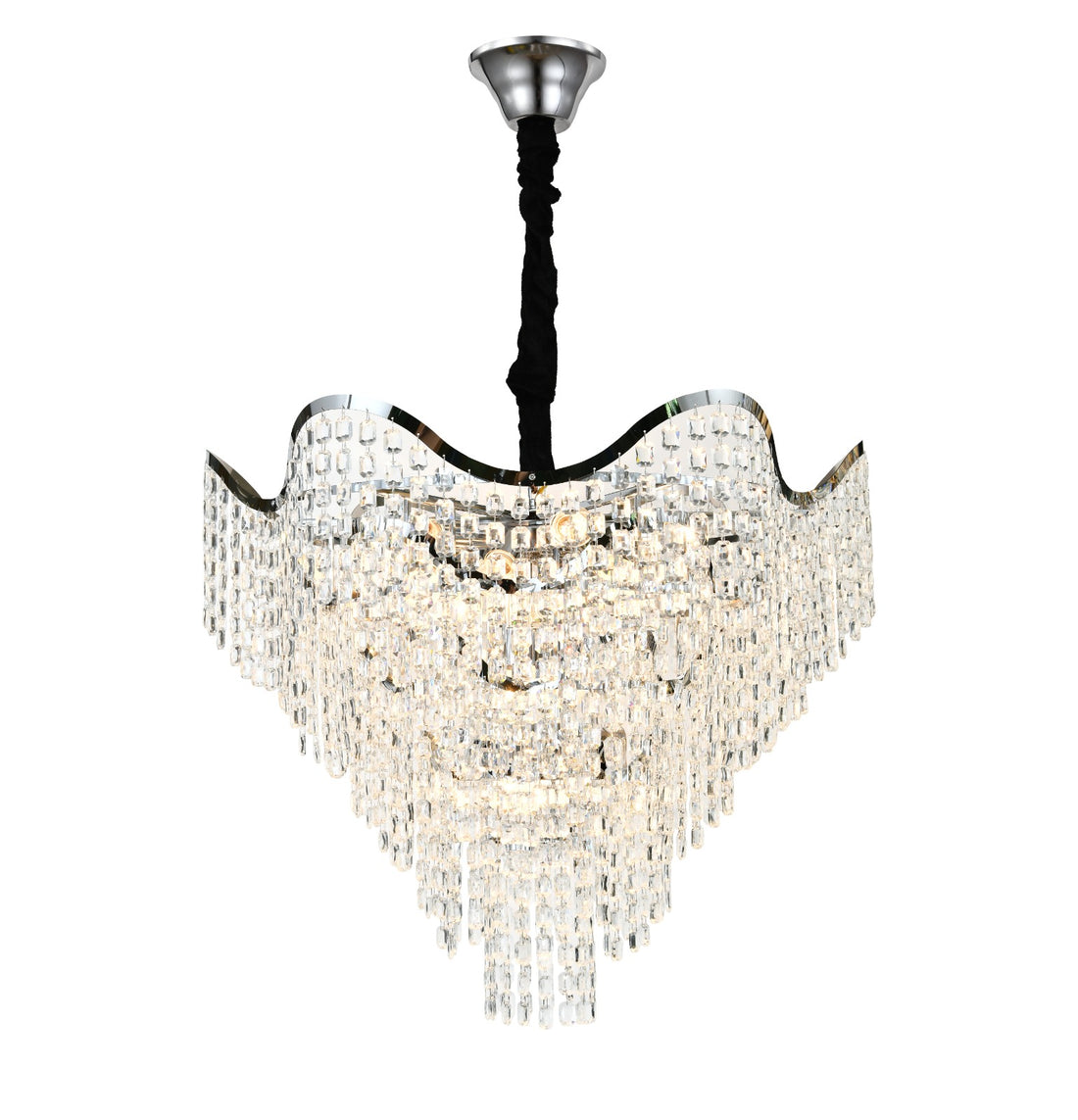 Candelabru elegant, Ø780×H620 mm, E27 MAX60W×18, model 78006-780 CH