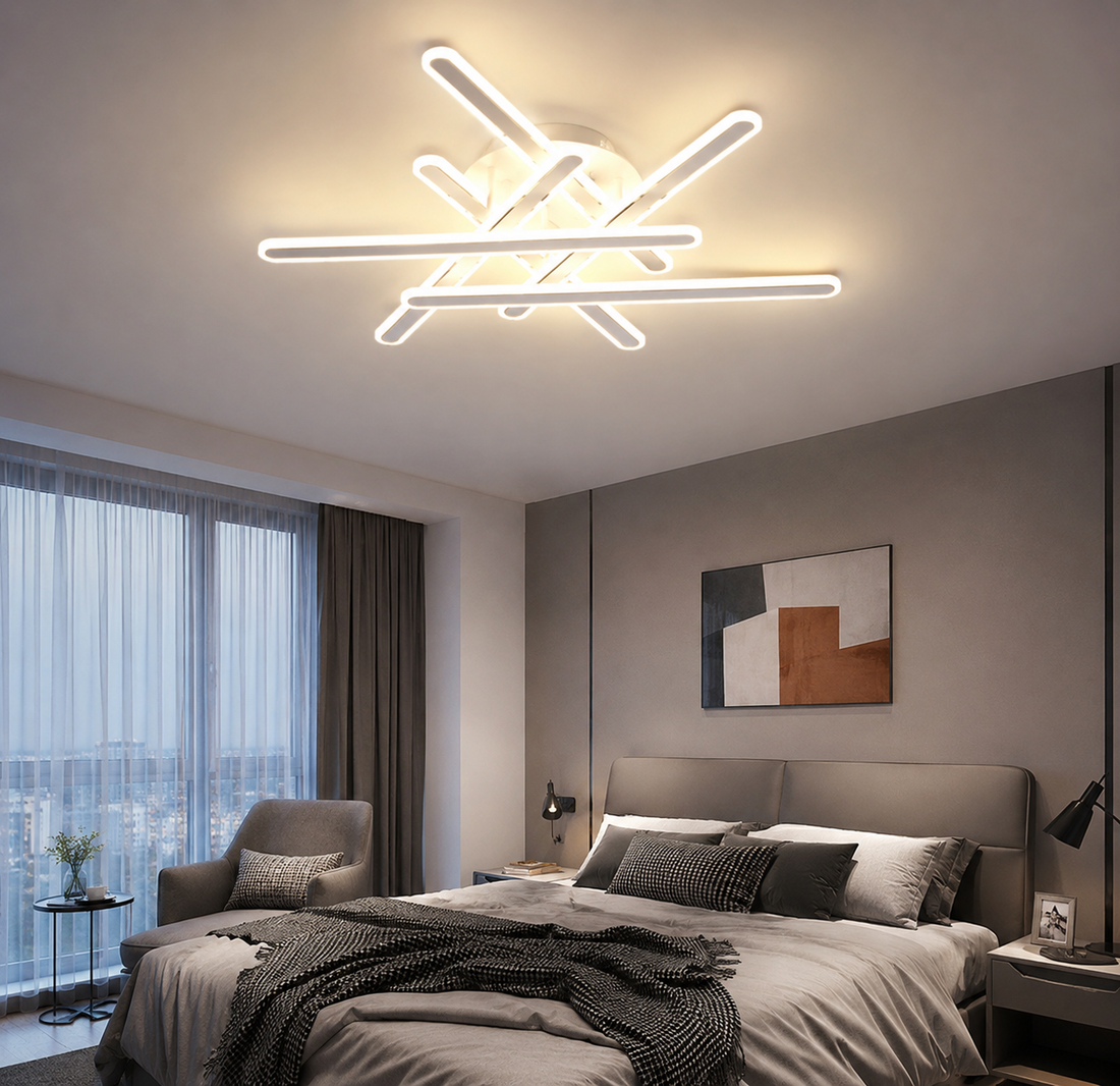 Lustra Led Alba cu telecomanda  73030/6