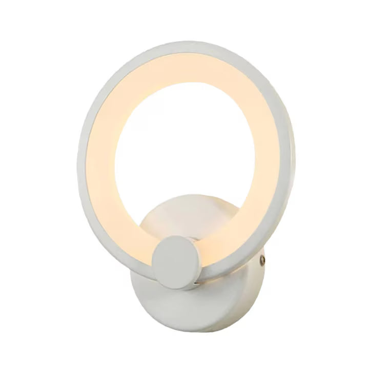 Aplica LED Albă 8067/1WH – Design Circular, 22W, 3000–6500K, Stil Modern