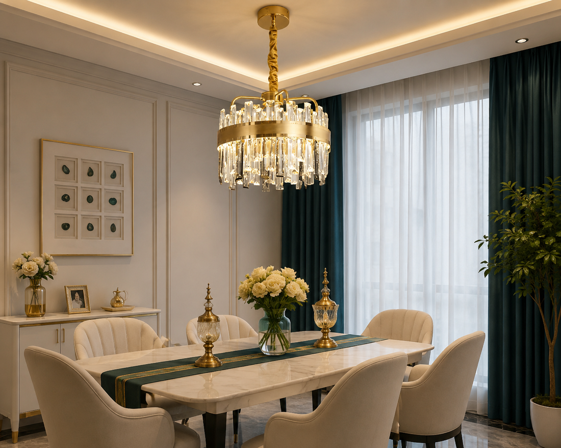 Candelabru LED  92 W, Ø ≈ 400 mm, temperatură reglabila 2800–6500 K – model 8652/400 SKG