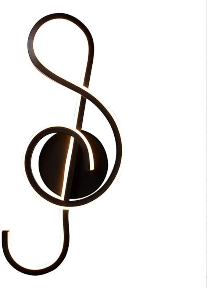 Aplica LED 44W CHEIA SOL NEGRĂ