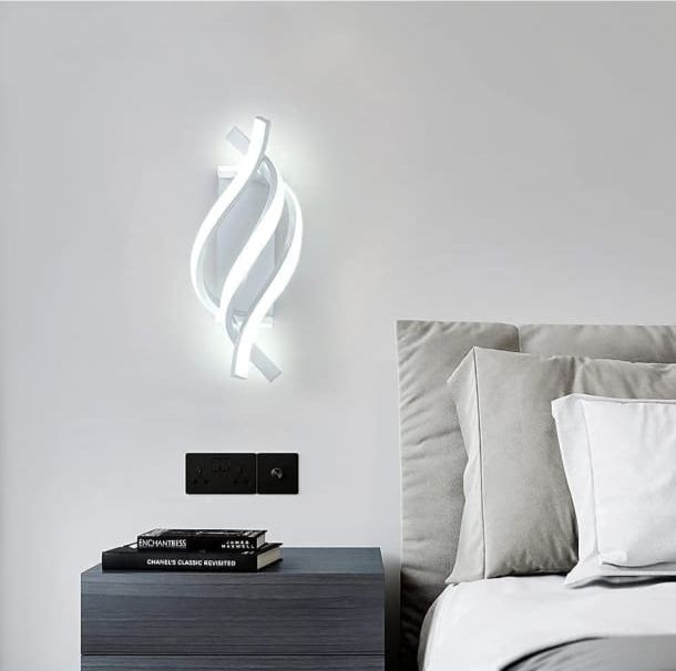 Aplica LED Twist Alb 38W – SX8609 WH