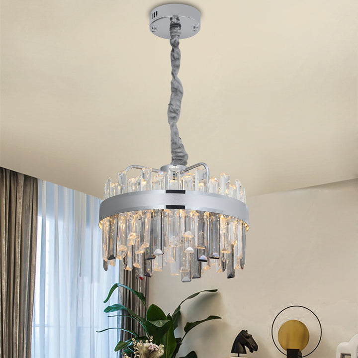 Candelabru LED cu telecomanda, 92 W, Ø ≈ 400 mm, temperatură reglabila 2800–6500 K – model SX8652/400 CR