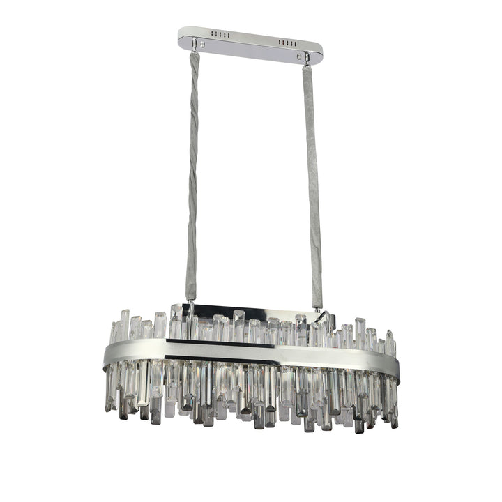 Candelabru LED cu telecomanda, 140 W, Ø ≈ 800 × 350 mm, temperatura reglabila 2800–6500 K – model SX8652/80×35 CR