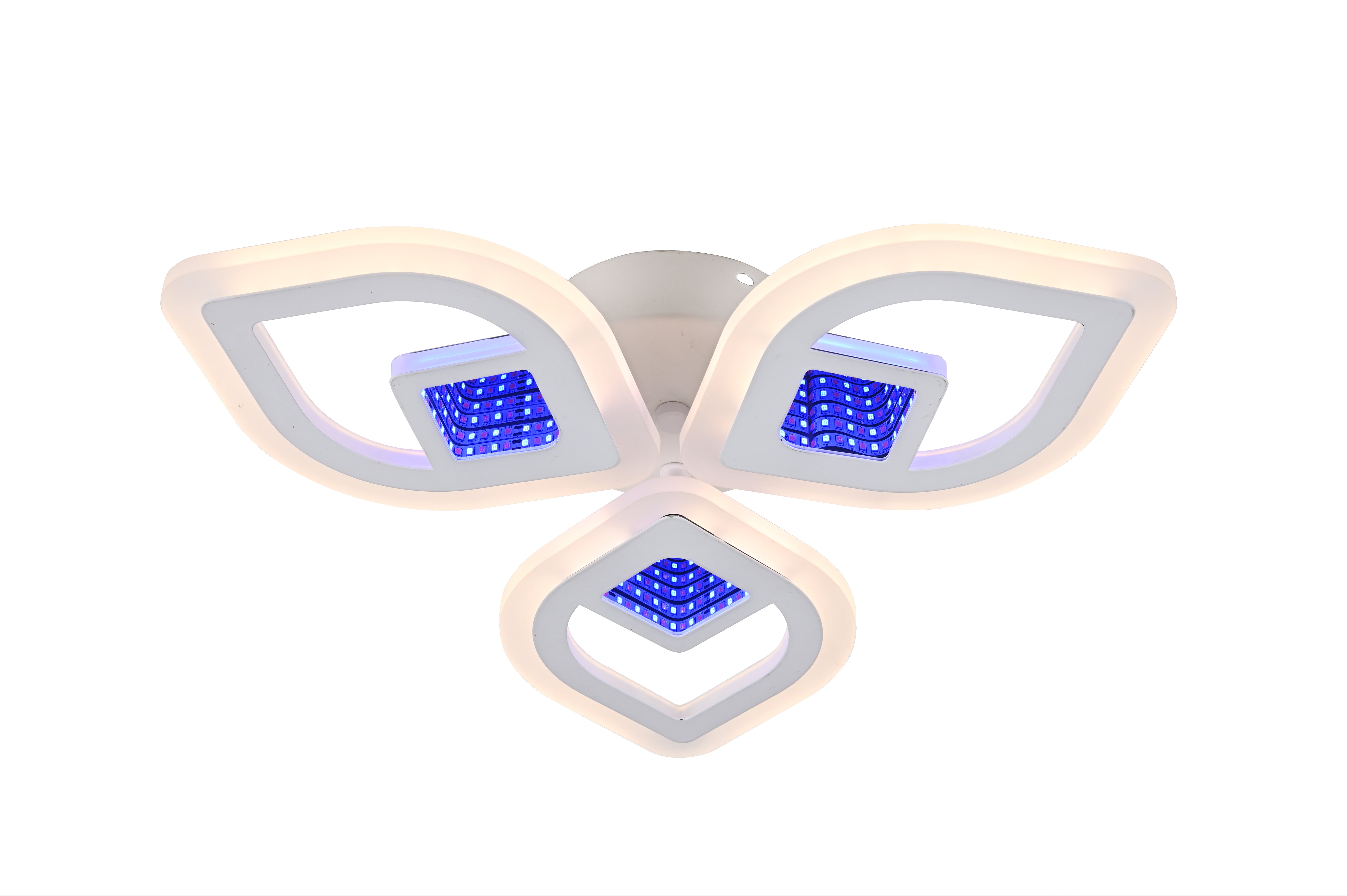 Lustra LED cu telecomanda, 78 W, Ø ≈ 440 mm, temperatură reglabilă 2800–6500 K – model 8737/3