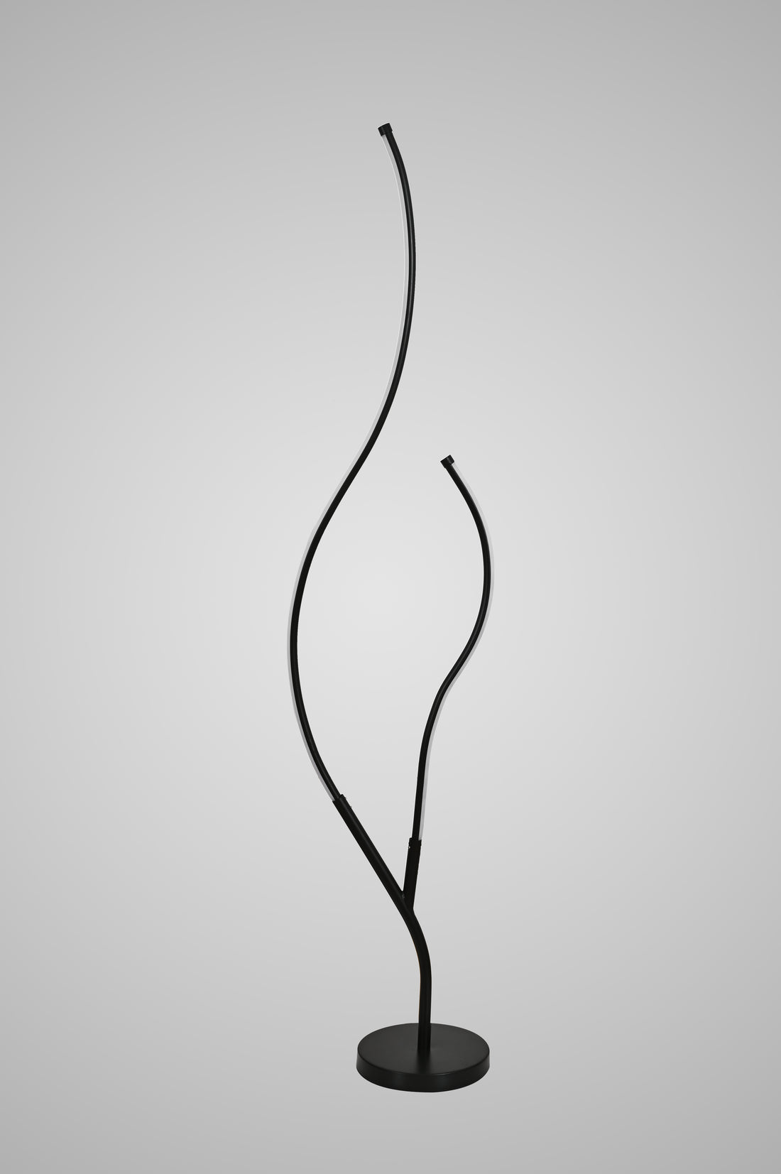 Lampadar LED decorativ modern, 68 W, înălțime 1450 mm, temperatură reglabilă 2800–6500 K – model SX8742-BK
