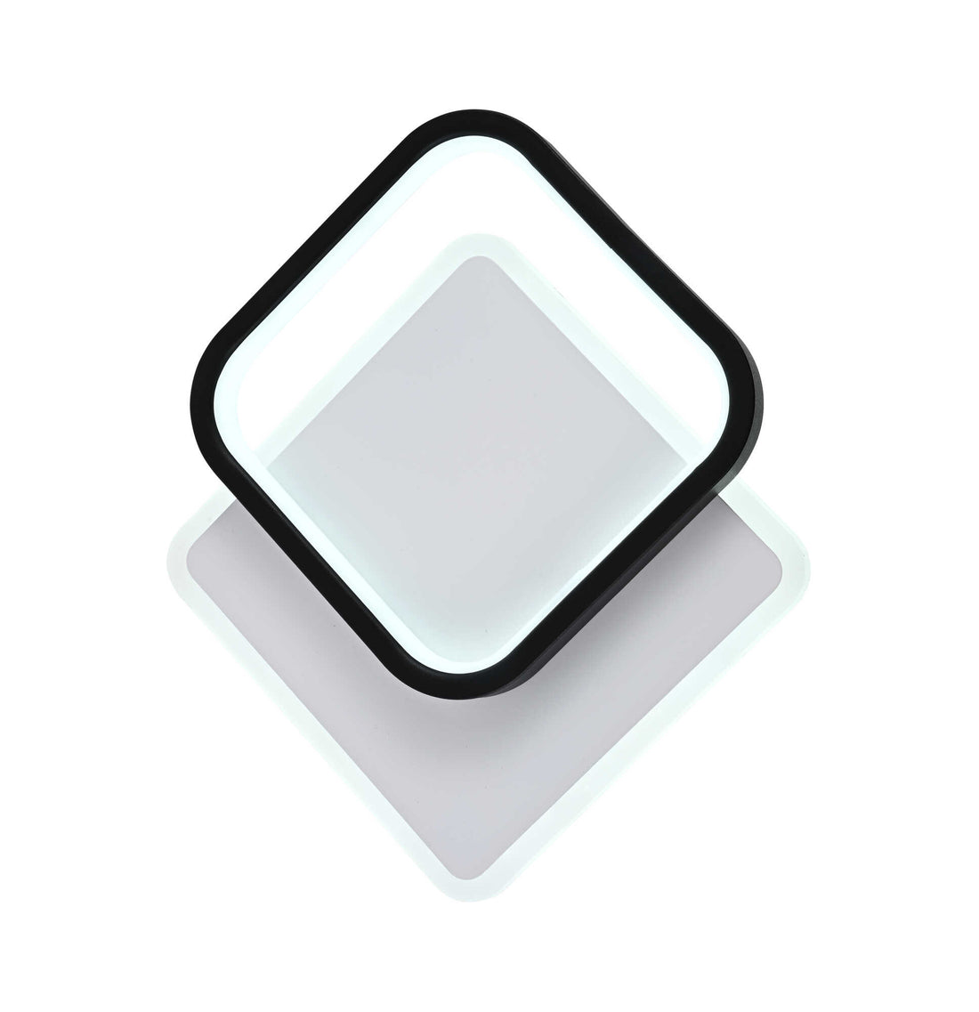 APLICA LED NEGRU CU ALB MODEL 8774 LUMINA REGLABILA