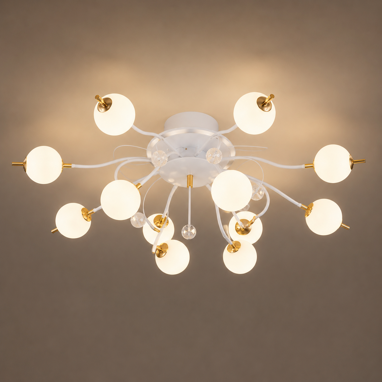 Lustra LED cu 3 lumini, 77125/10+1