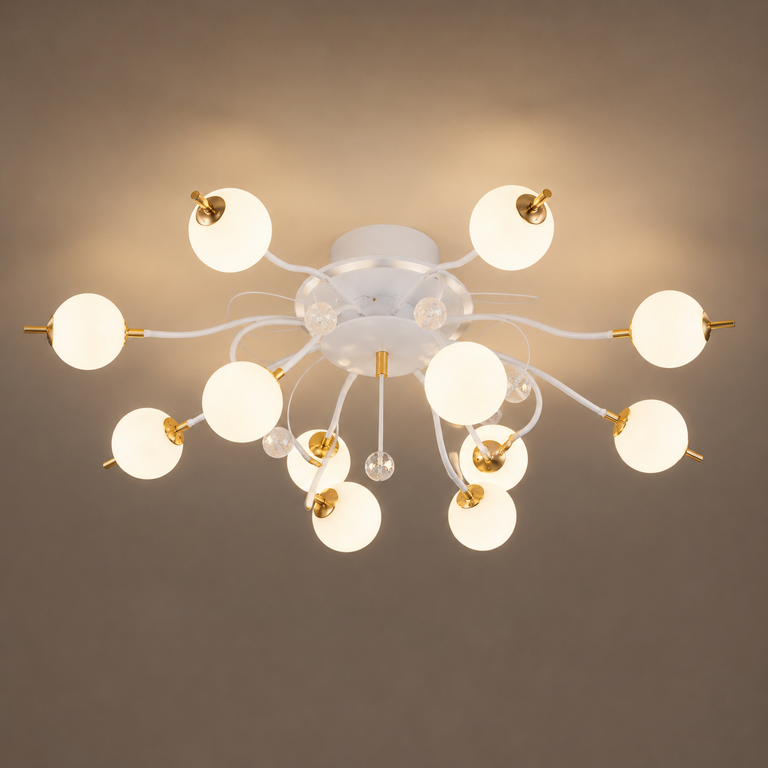 Lustra LED cu 3 lumini, 77125/10+1