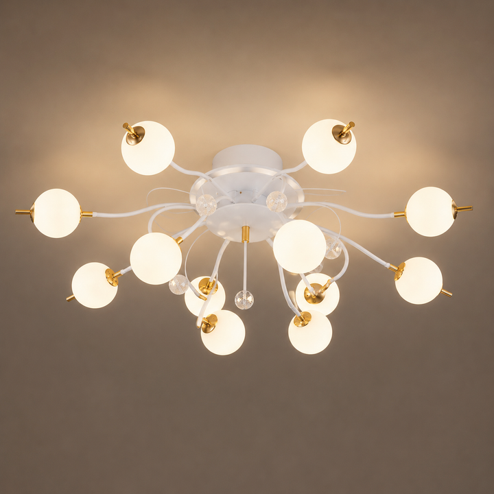 Lustra LED cu 3 lumini, 77125/10+1