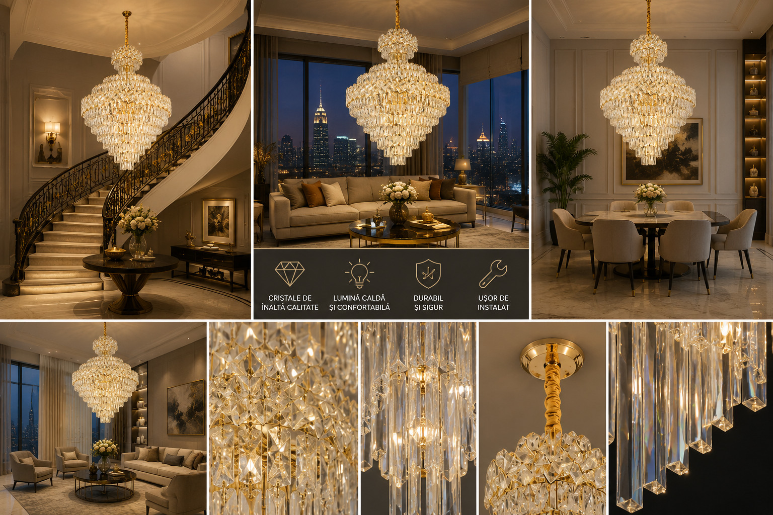 Candelabru Imperial8650/800×1100, 22x E27
