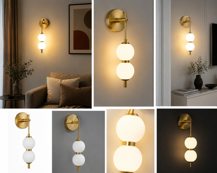 Aplica LED 59106/2 , 20W, lumină reglabilă 3000K-6500K, design modern