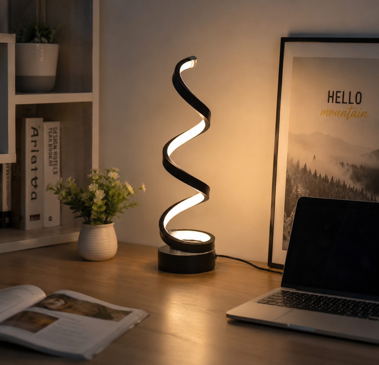 VEIOZA LED DECORATIVA 40W MODEL 8611 BK