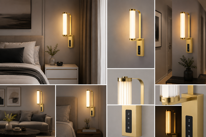 AplicA LED modernA cu reglaj tactil – luminA reglabilA 3000–6500K – 59227/440GD