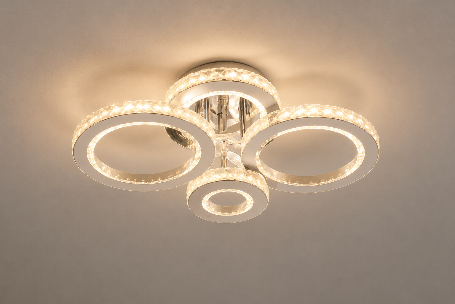 Lustra LED modernă cu lumină reglabila model 26064/2+2CR