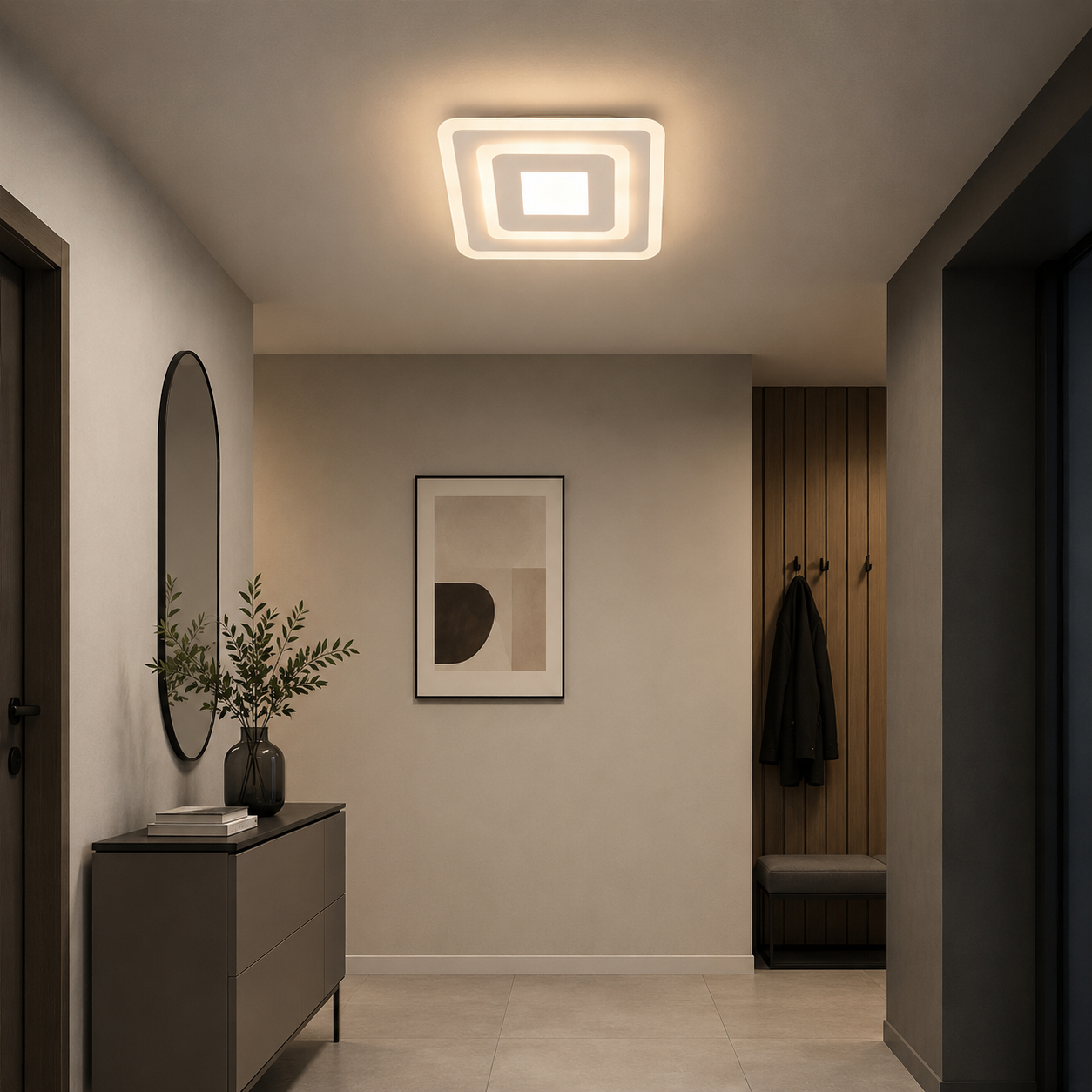Aplica LED 60W, Ø240 mm, lumină reglabilă 3000–6500K – model 19142/240