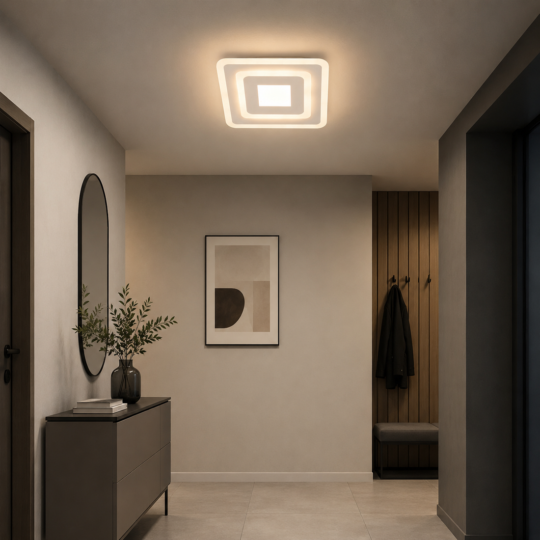Aplica LED 60W, Ø240 mm, lumină reglabilă 3000–6500K – model 19142/240