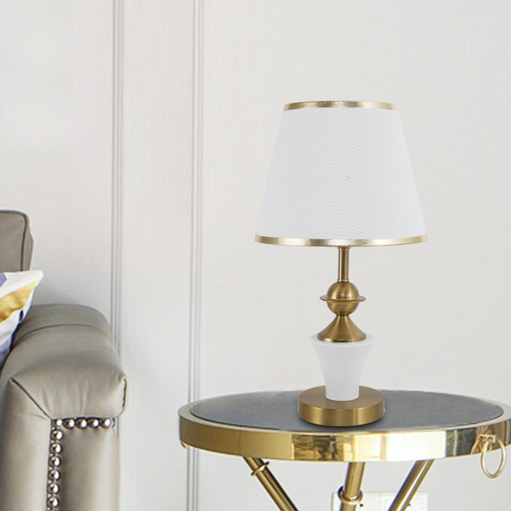 Veioză decorativă  Model T8727, Alba, 52 cm