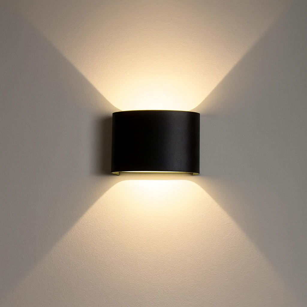 Aplica Exterior 4W IP54, Lumina Calda, Design Modern din Otel Inoxidabil