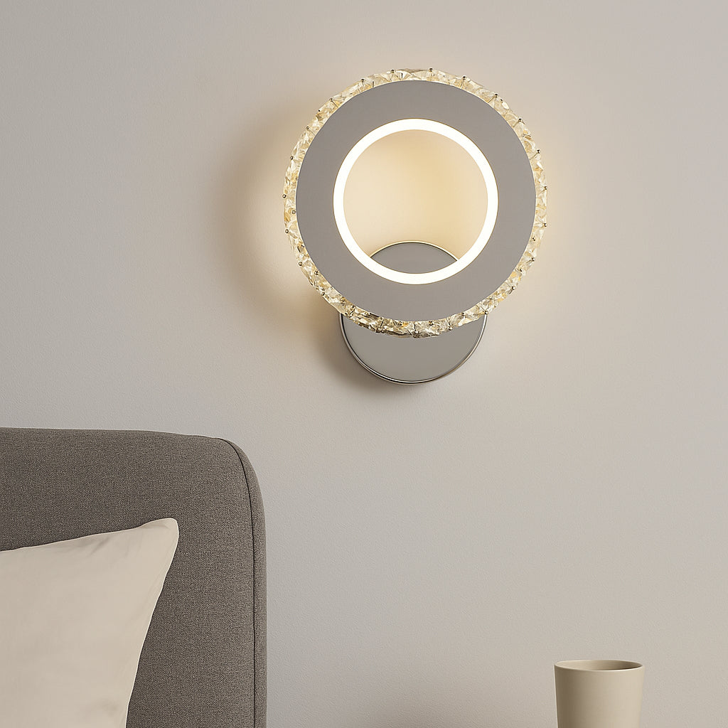 Aplica LED Cristal 24W, Lumina Reglabila 3500-6500K, Design Modern Compact – Model 2871
