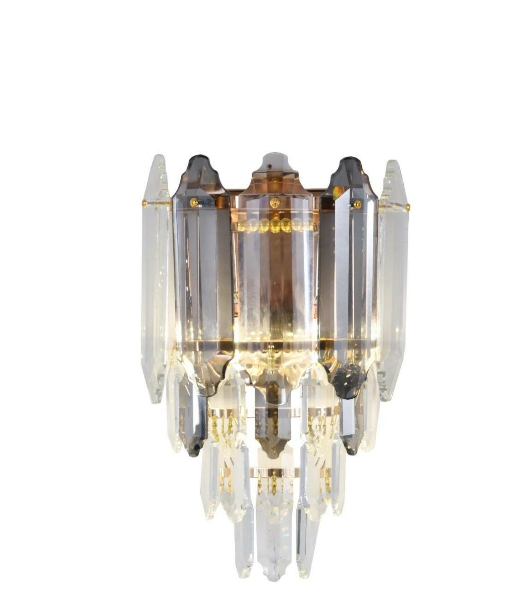 Aplica LED cu 2 surse E27, L ≈ 230 mm, finisaj auriu – model BJ20564-2W FGD