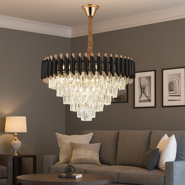Candelabru elegant, model N9001/600FG+BK