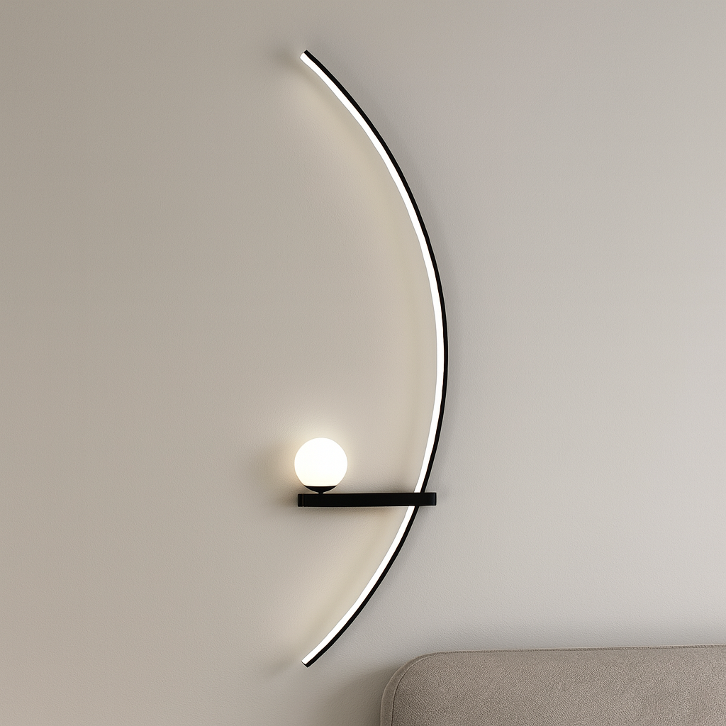 Aplica LED moderna, 1500×370×130 mm, 36×2W, 3000–6500K, cu telecomandă, 59113A MB