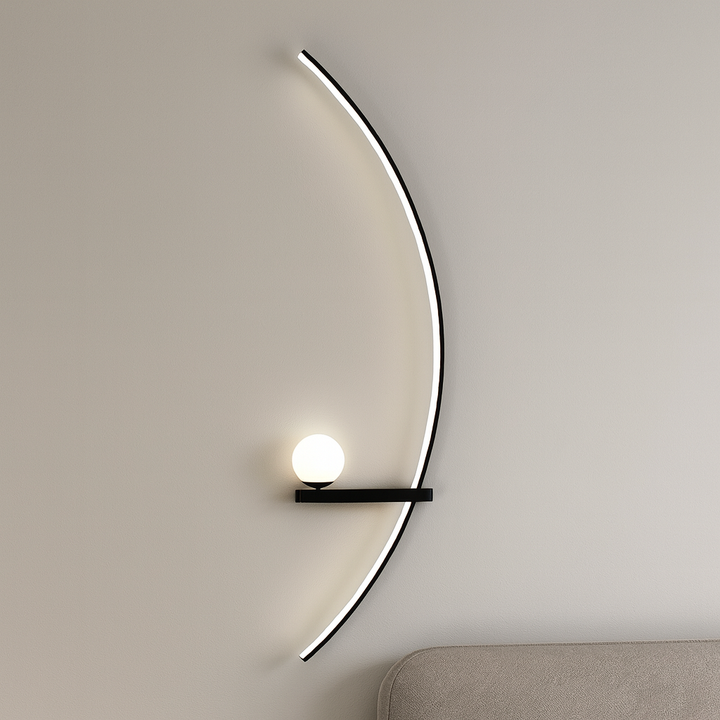 Aplica LED moderna, 1500×370×130 mm, 36×2W, 3000–6500K, cu telecomandă, 59113A MB