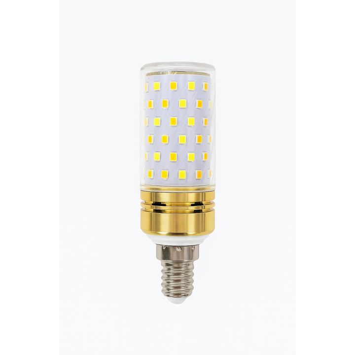 Bec LED E14, 16W, 3 faze de lumina