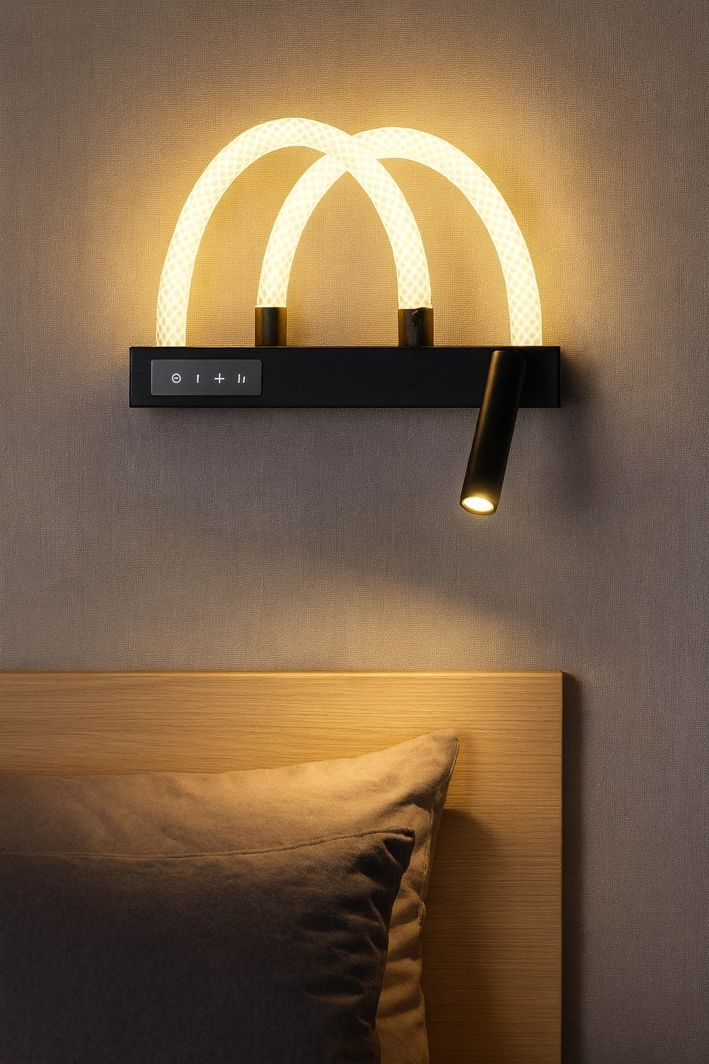 Aplică LED modernă, lumină reglabilă 3000–6500K, 26W – model 59229/300MB