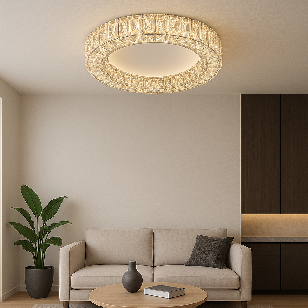 Lustra LED cu 3 faze de lumini, 2966/400, 72W