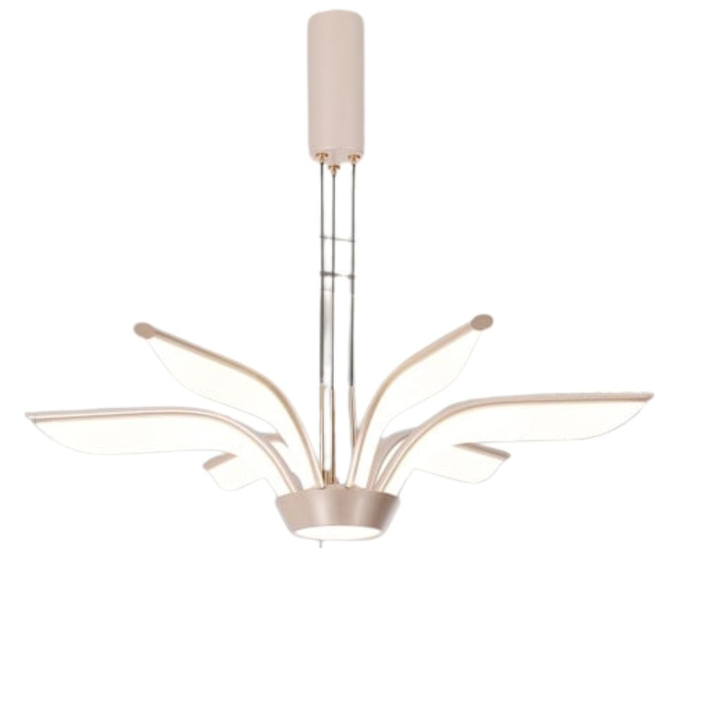 Pendul LED auriu F2810/6X GD – 72W, 3300K-6500K, telecomandă inclusă