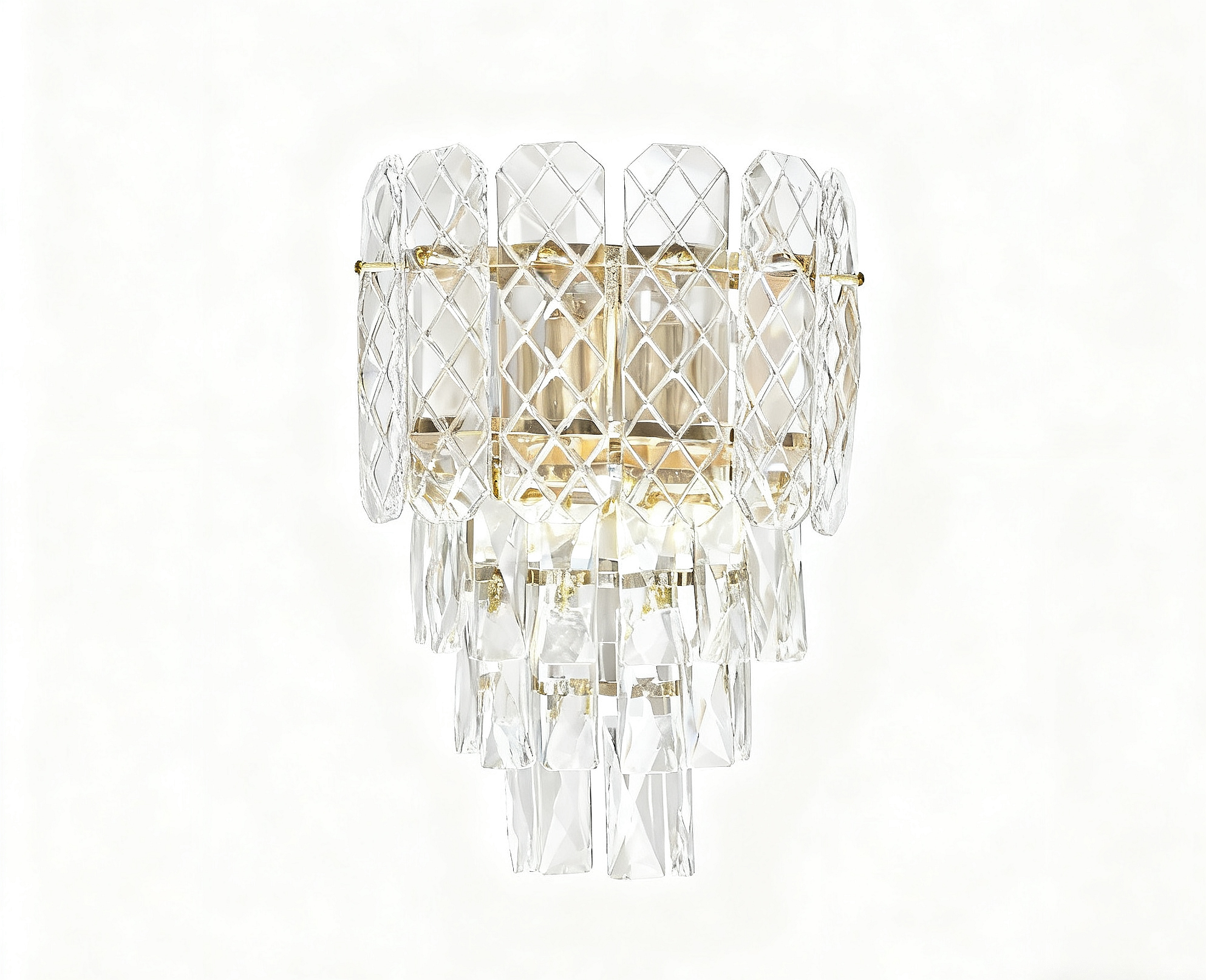 Aplica de perete moderna, D230×H320 mm, E27 max 60W×2, H98046/2W