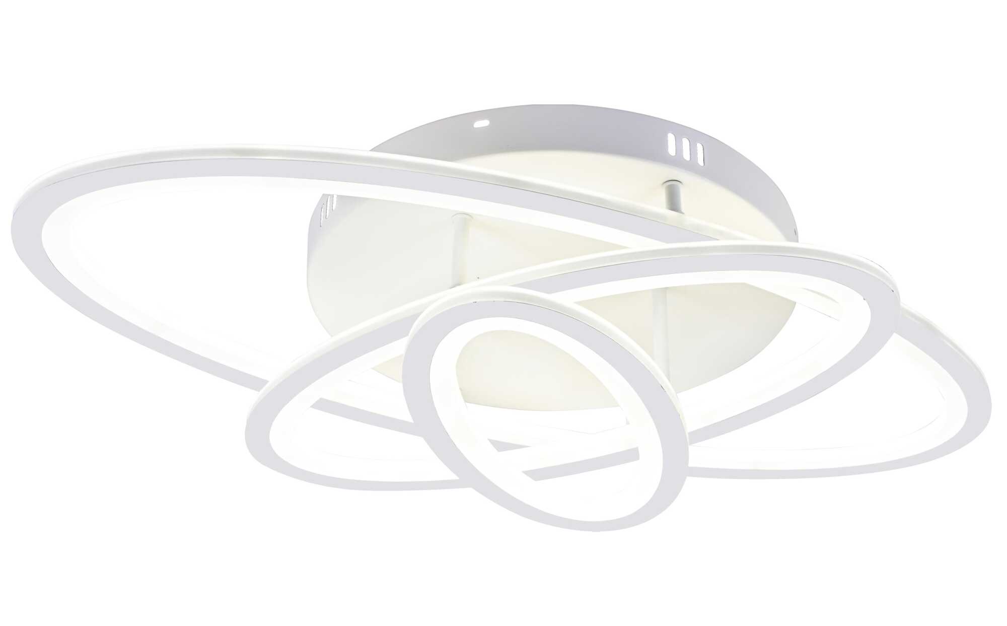 LUSTRĂ LED 19082/3 WH CU TELECOMANDA,LUMINA REGLABILĂ 3000K-6500K