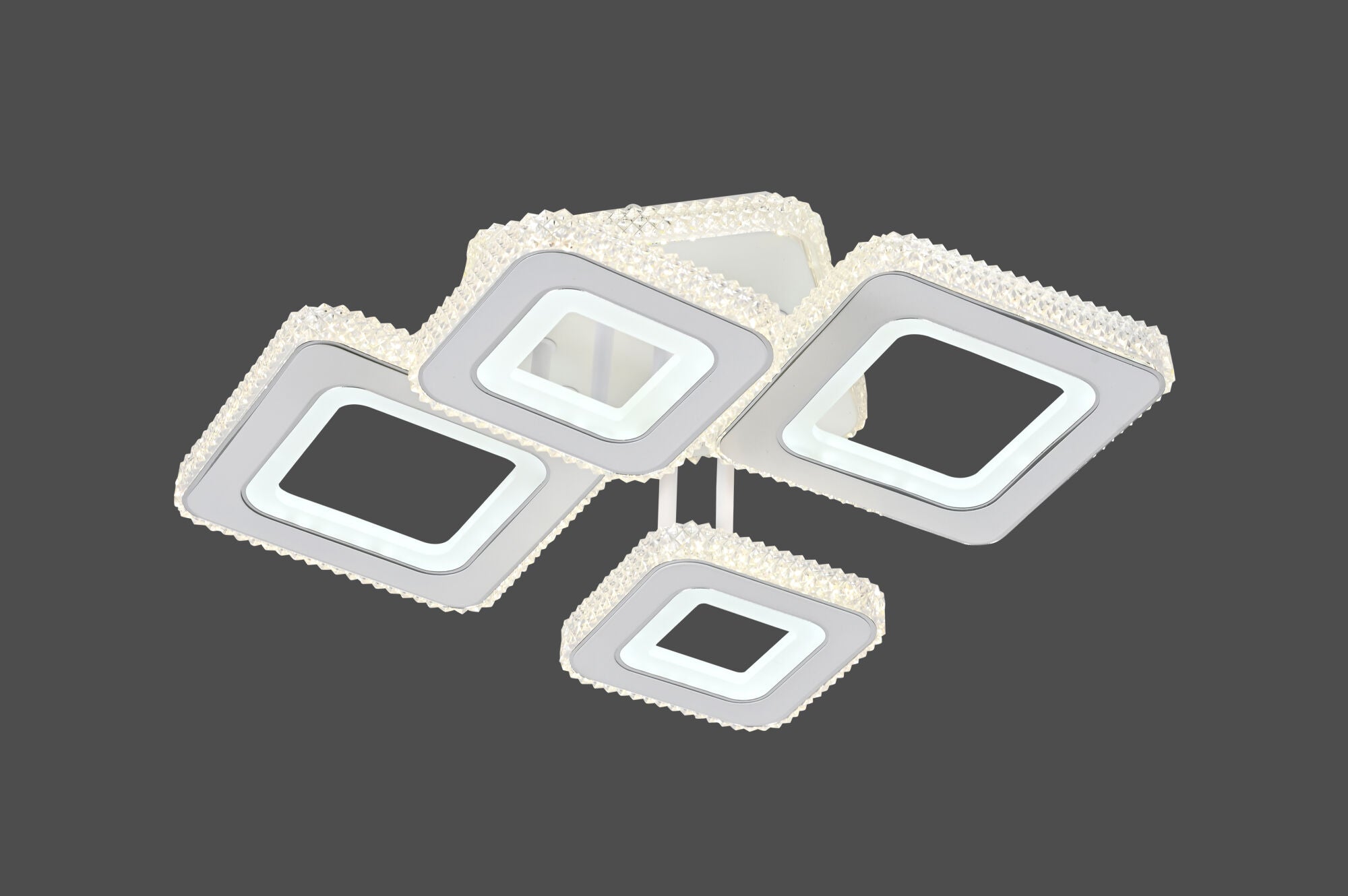 Lustra LED moderna cu lumina reglabila – Model 26033/2+2C WH+CR