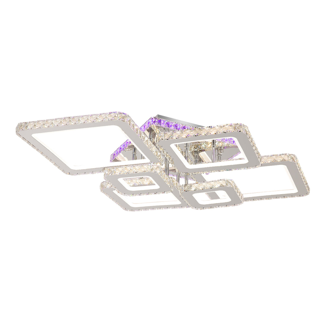 LUSTRA LED 2886-4+2 – DESIGN MODERN ȘI PUTERE EXTRA, CU TELECOMANDĂ 2.4G