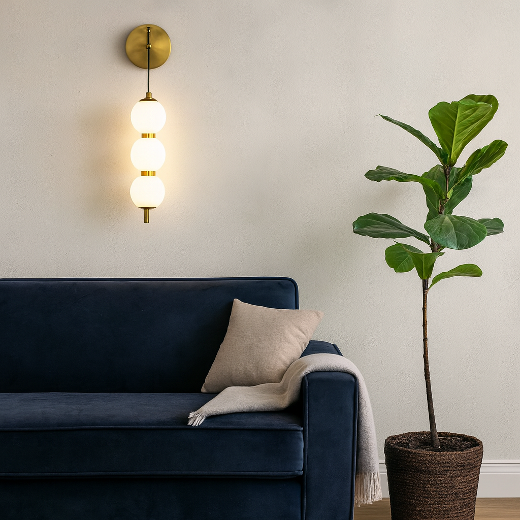 Aplica LED 59106/3 CP, 30W, lumină reglabilă 3000K-6500K, design modern