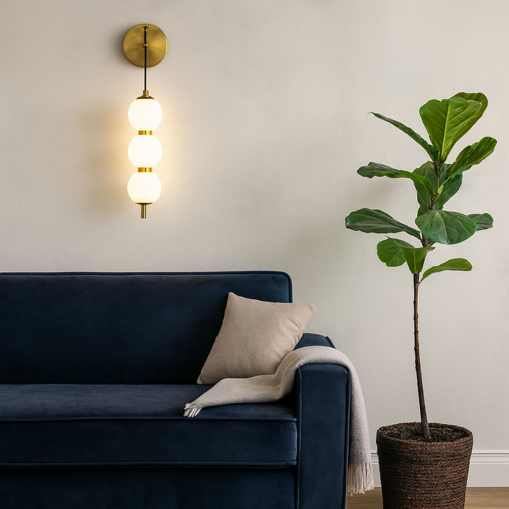 Aplica LED 59106/3 CP, 30W, lumină reglabilă 3000K-6500K, design modern