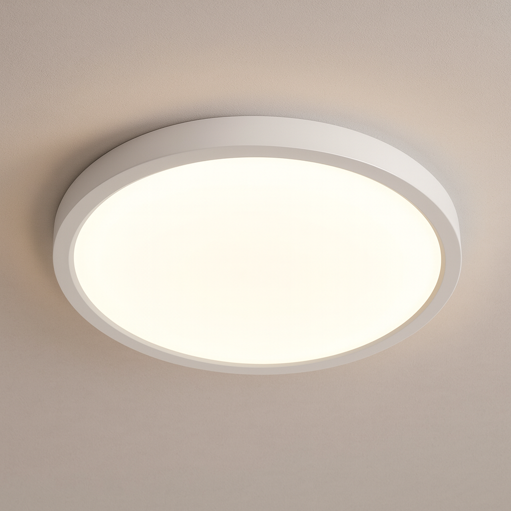 Plafonieră LED rotundă albă 23W, 3000–6500K – L71392/300WH