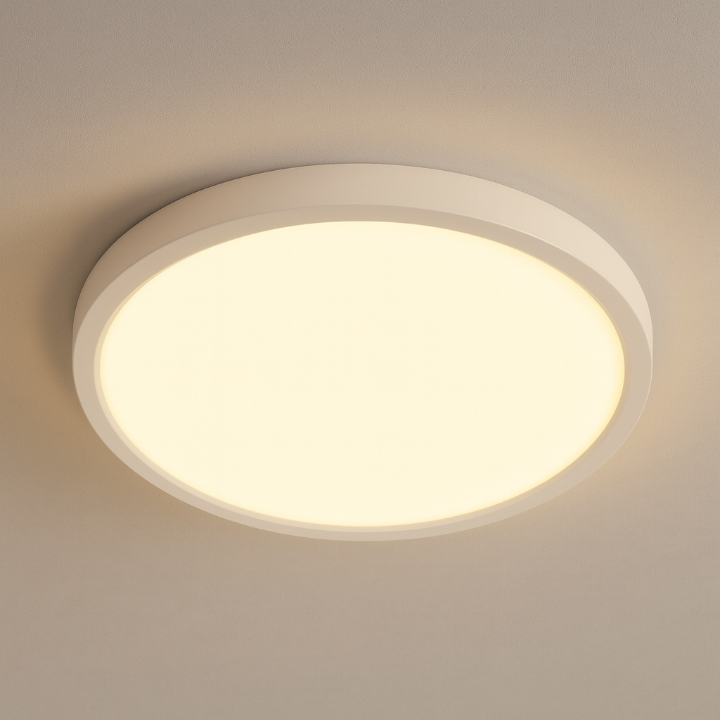 Plafonieră LED rotundă albă 36W, 3000–6500K – L71392/500WH