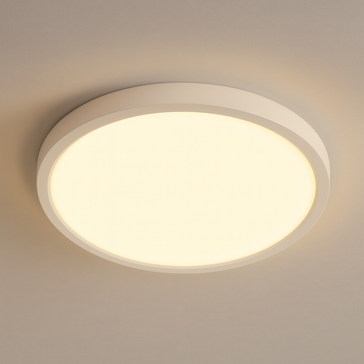 Plafonieră LED rotundă albă 36W, 3000–6500K – L71392/500WH