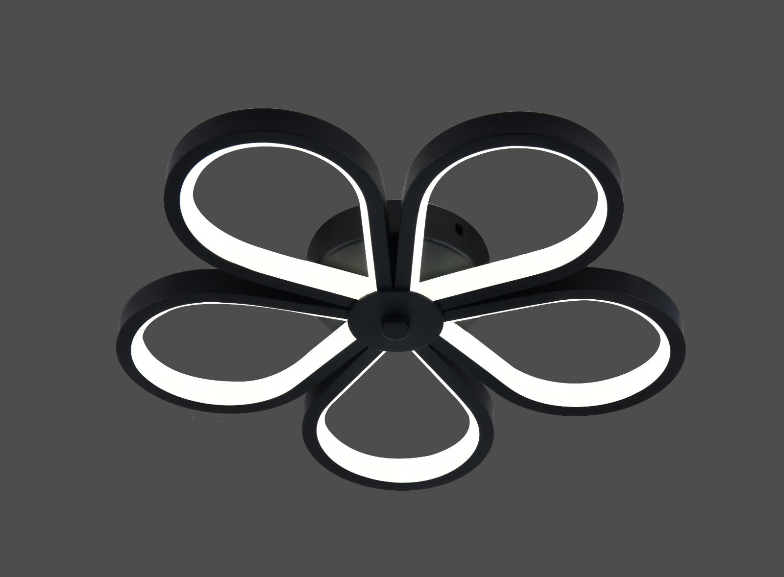 Lustra LED moderna floare, Ø300×H55 mm, 32×2W, 3000–6500K, L71583/300 MB